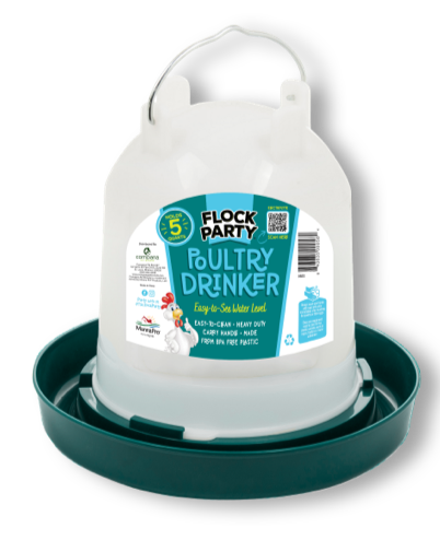Flock Party Product: Teal Duck Feeder