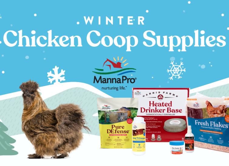 winter chicken coop supplies